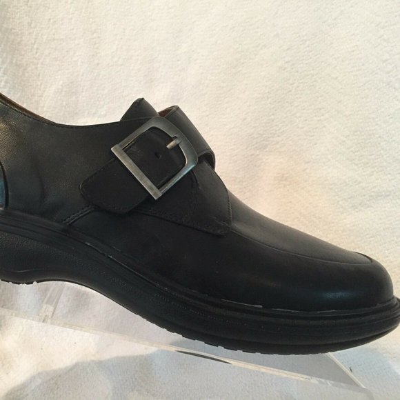 Dr Comfort Leader Monk Strap Apron Toe Loafer 9 XW main image 5